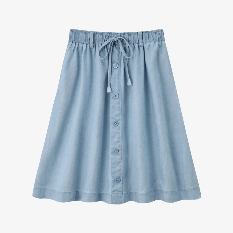 Denim Short Skirt