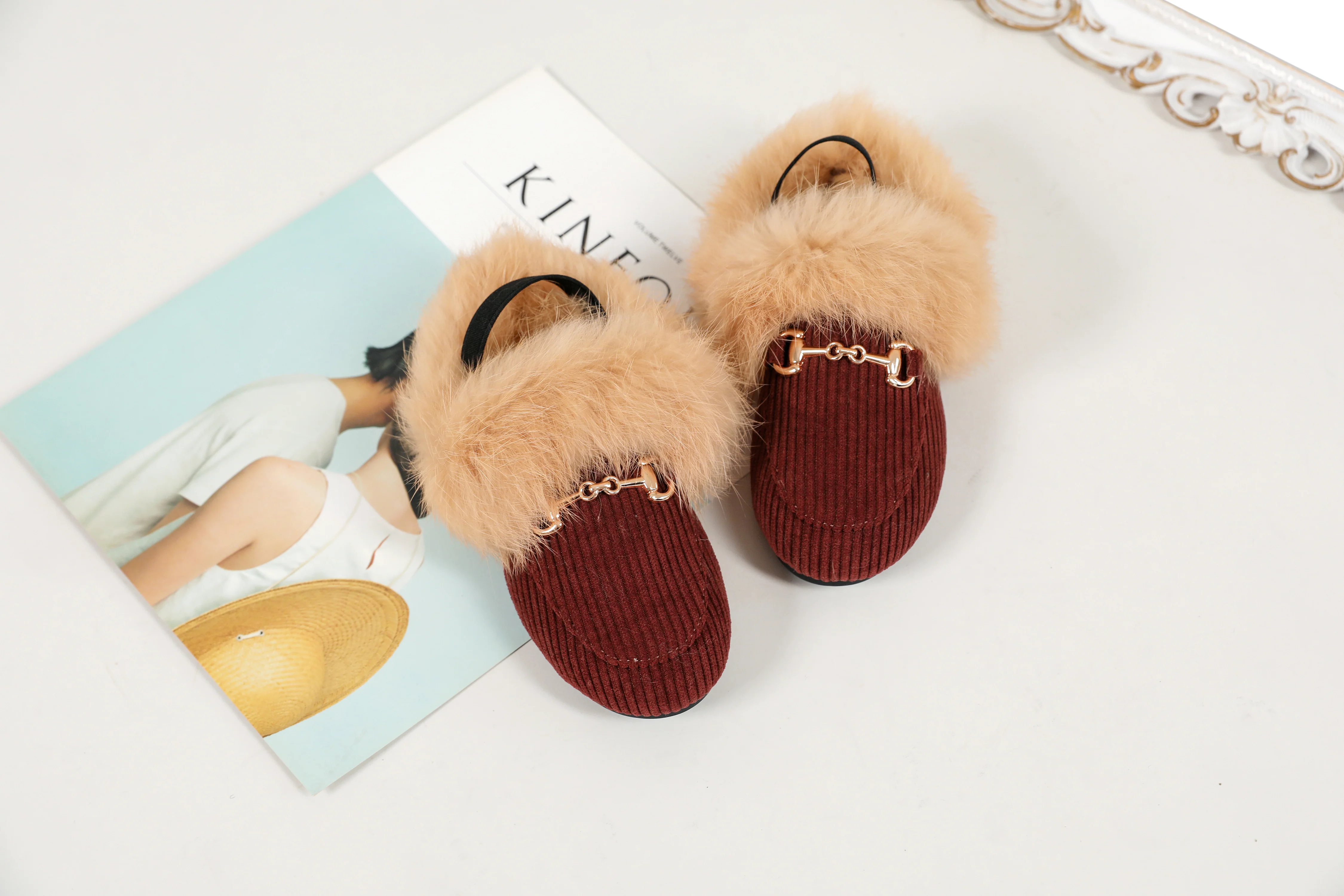Fur Slippers - Image 2