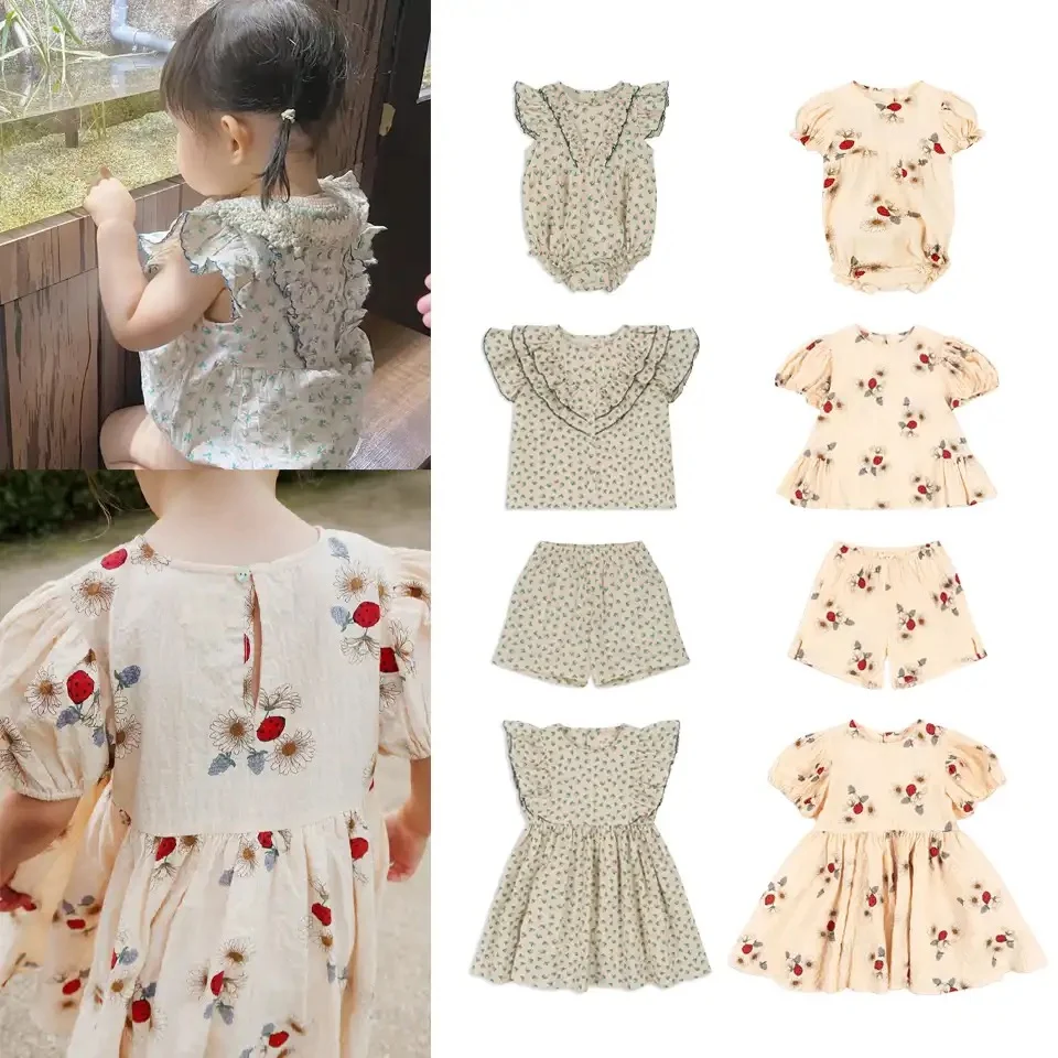 Girls Floral Dress/set