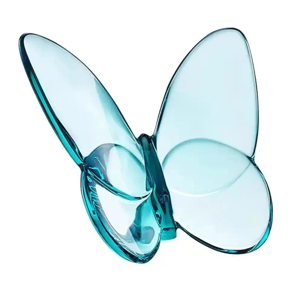 Glass Butterfly Ornaments