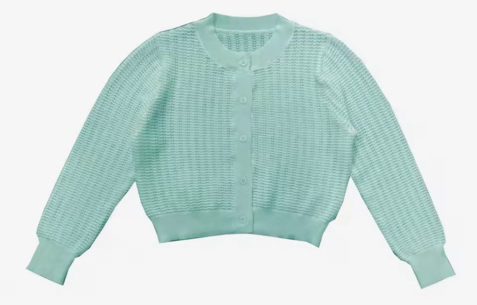 Green Cardigan - Sage Collection - Image 2