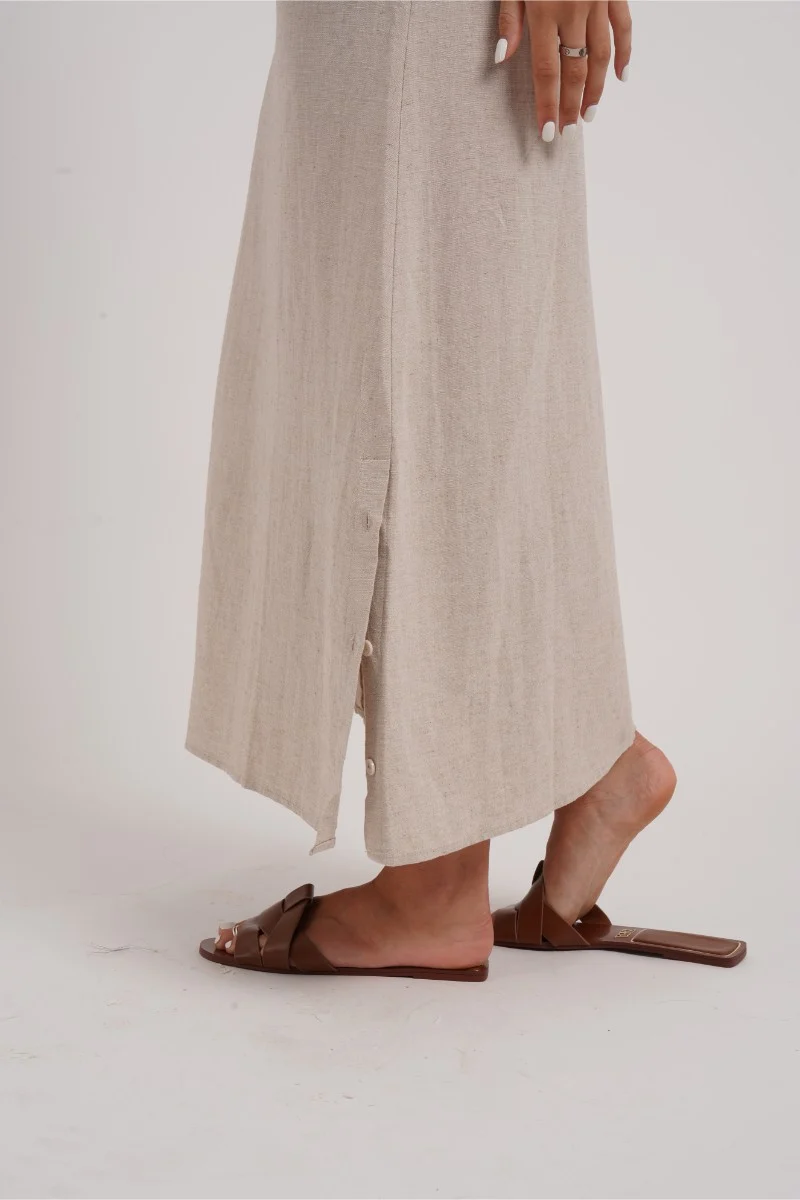 Beige Linen Set - Image 3