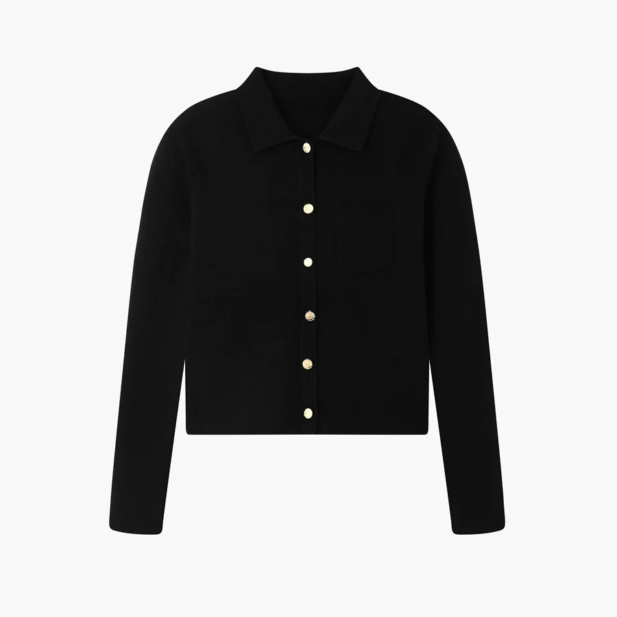 Knit Button Top - Image 3