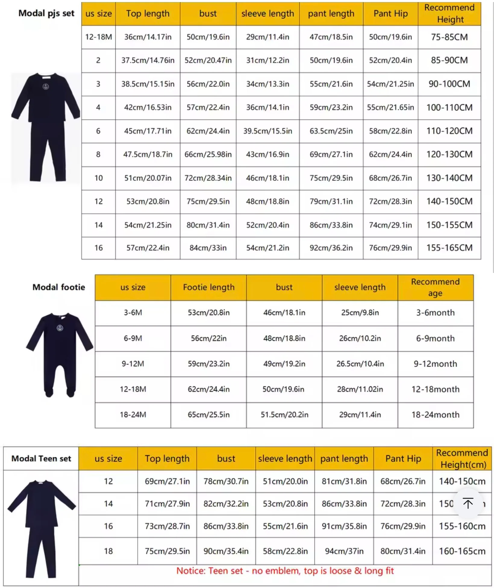 Blue PJ Set NO LOGO- Modal Loungewear Collection - Image 2