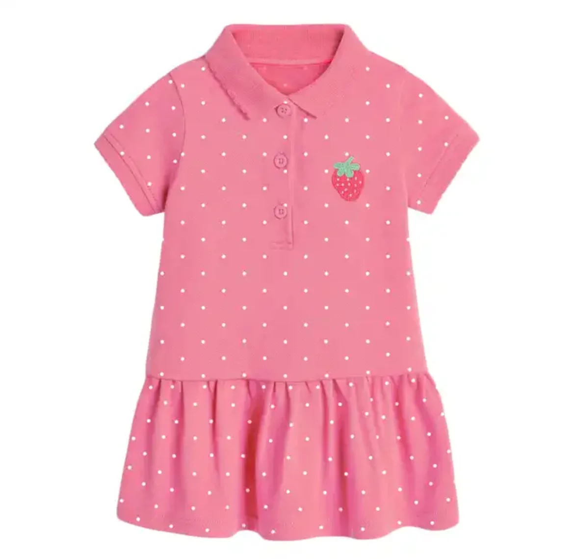 Print Polo Dress - Image 2