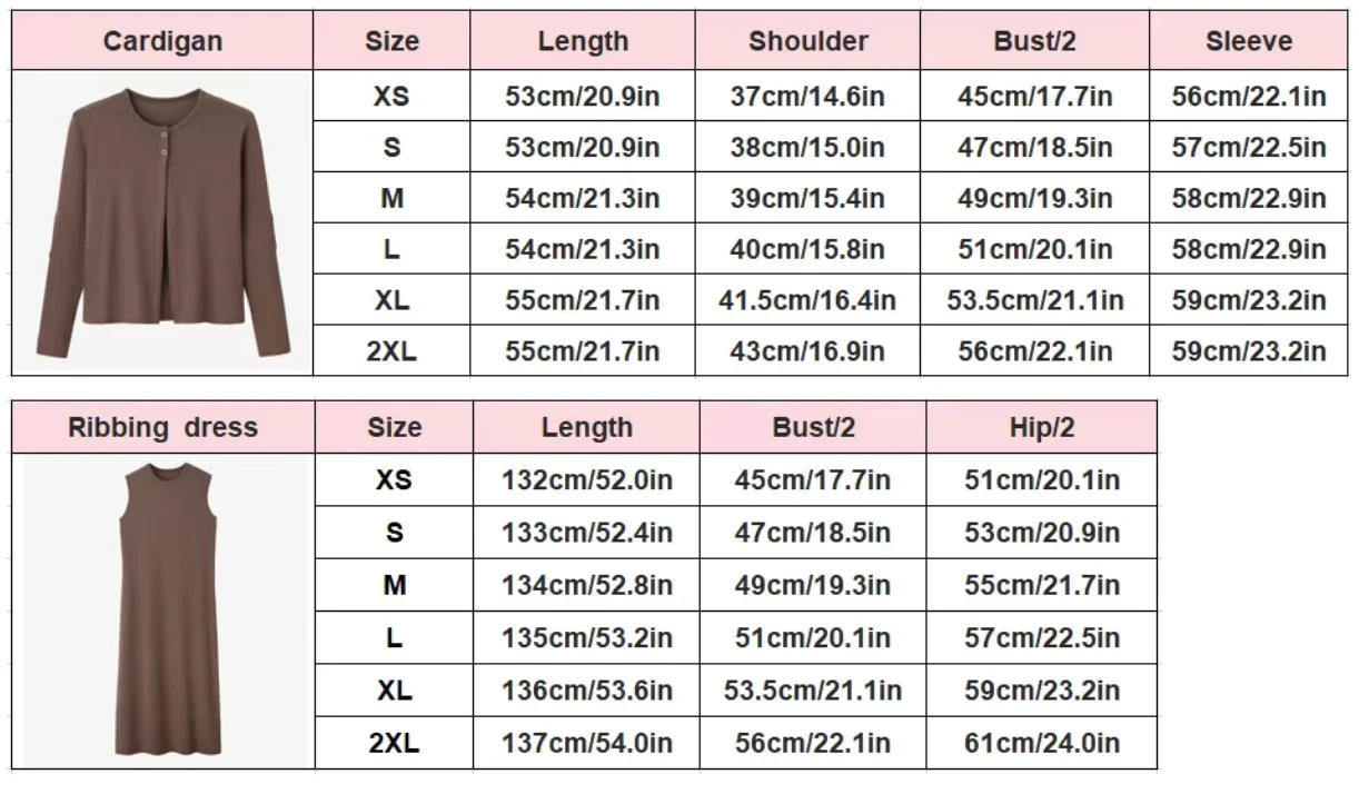 Brown Ribbed Patch Sleeve Set - Image 8