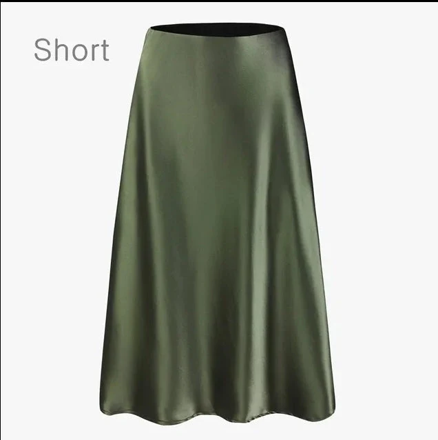 Satin Short Skirt - Image 2