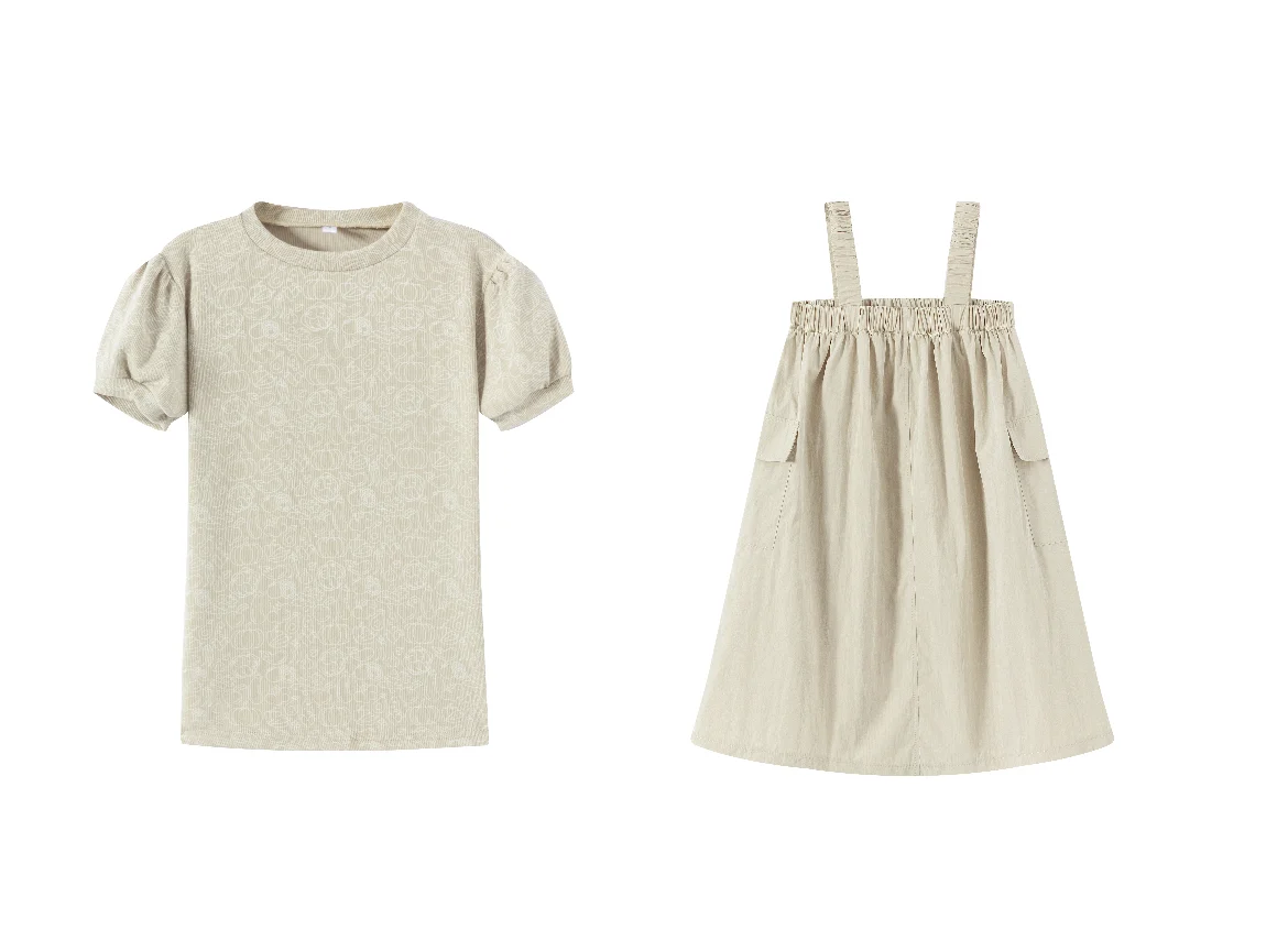Jumper Dress & Garden Print Tee SS