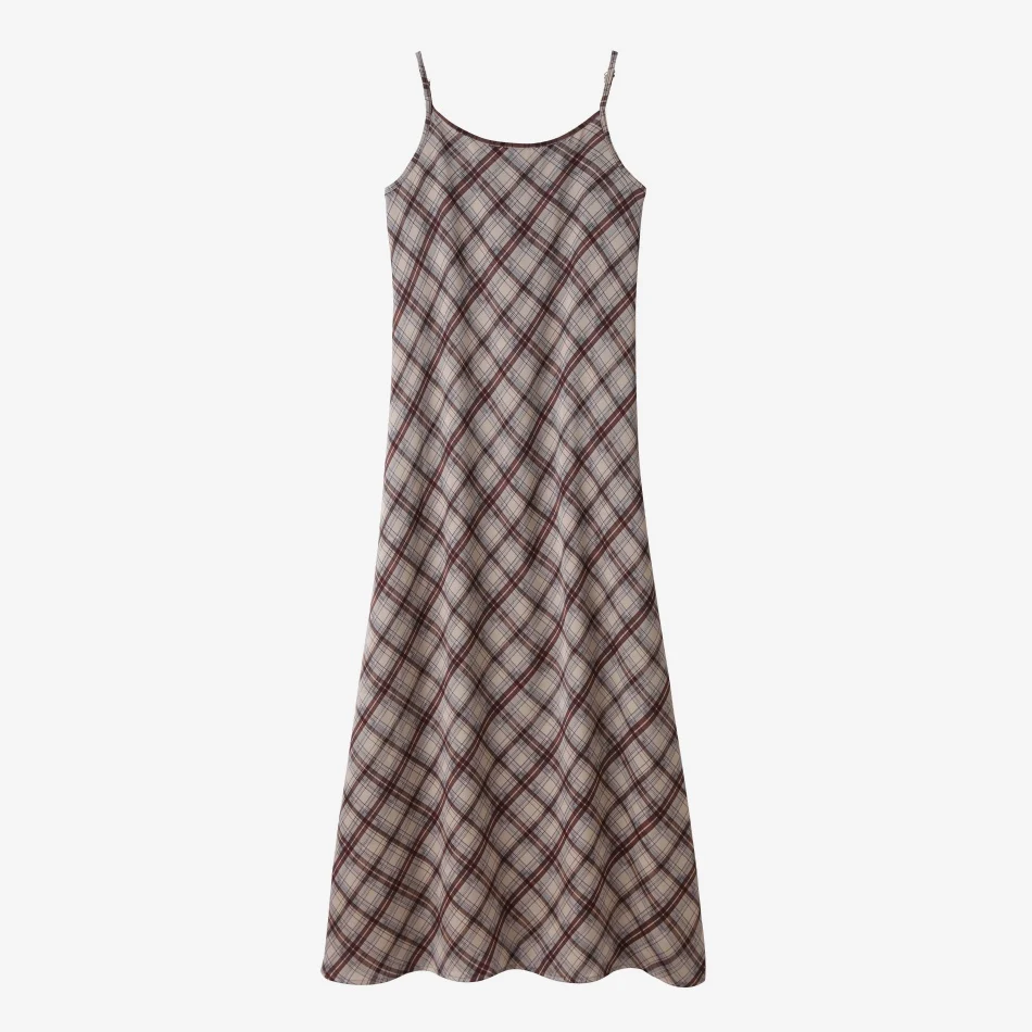 The Dahlia Set Brown Plaid - Image 3